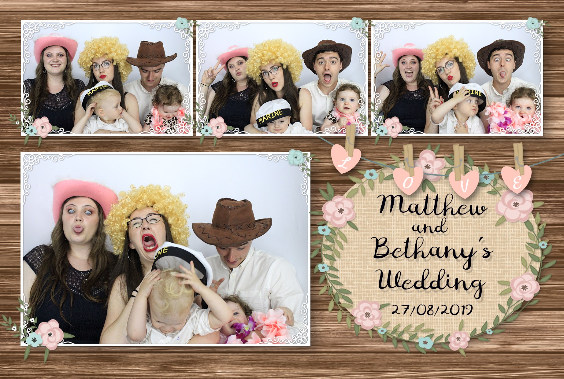 Matthew and Bethany’s Wedding | View more photos from the event at gallery.myphotoboothexperience.co.uk/u/MyPhotoBoothExperienceLtd/Matthew-and-Bethany’s-Wedding